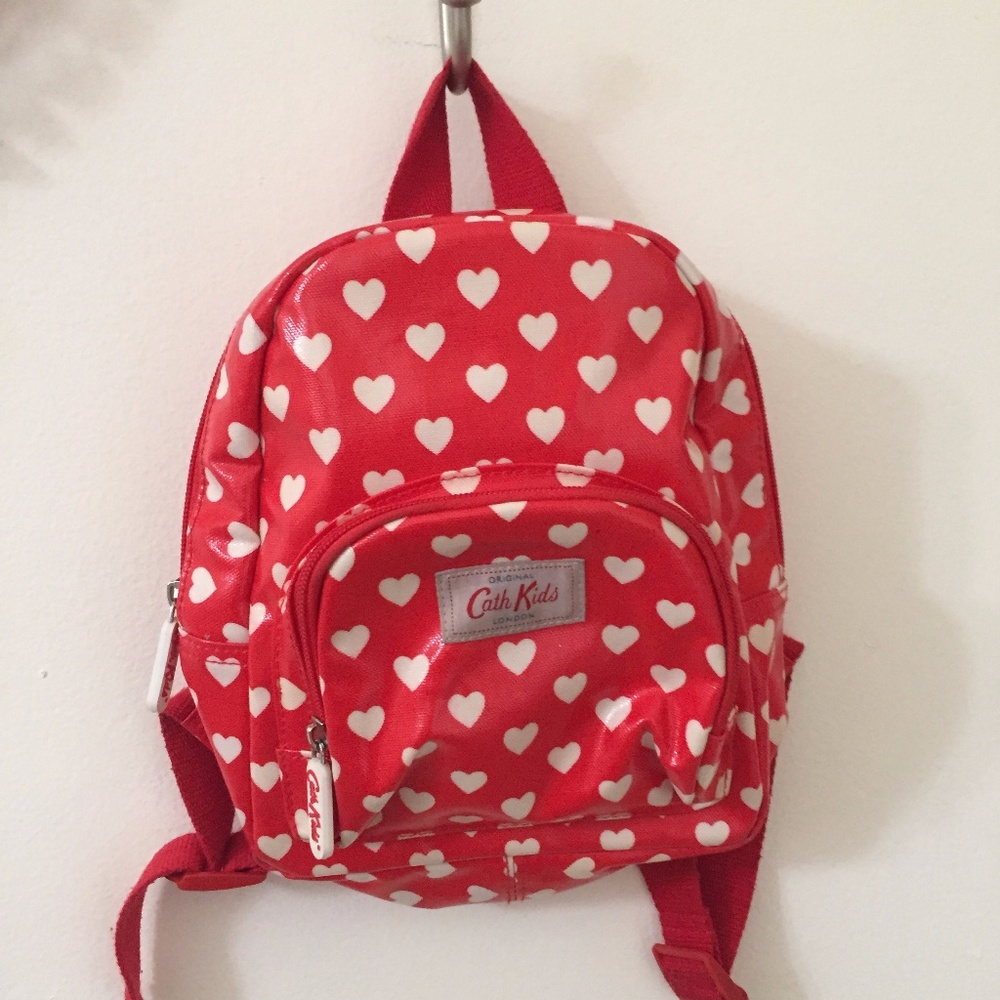Cath Kids Mini Backpack w/Hearts